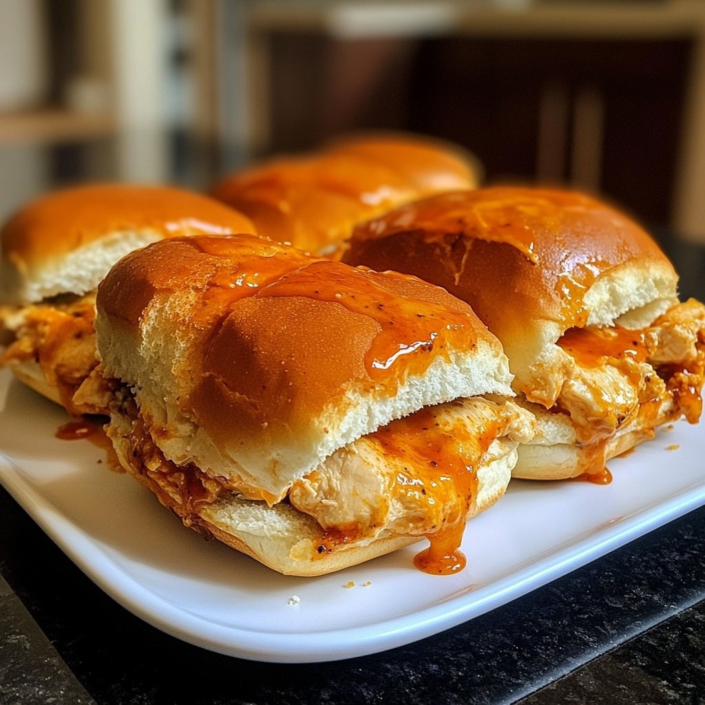 Buffalo Chicken Sliders