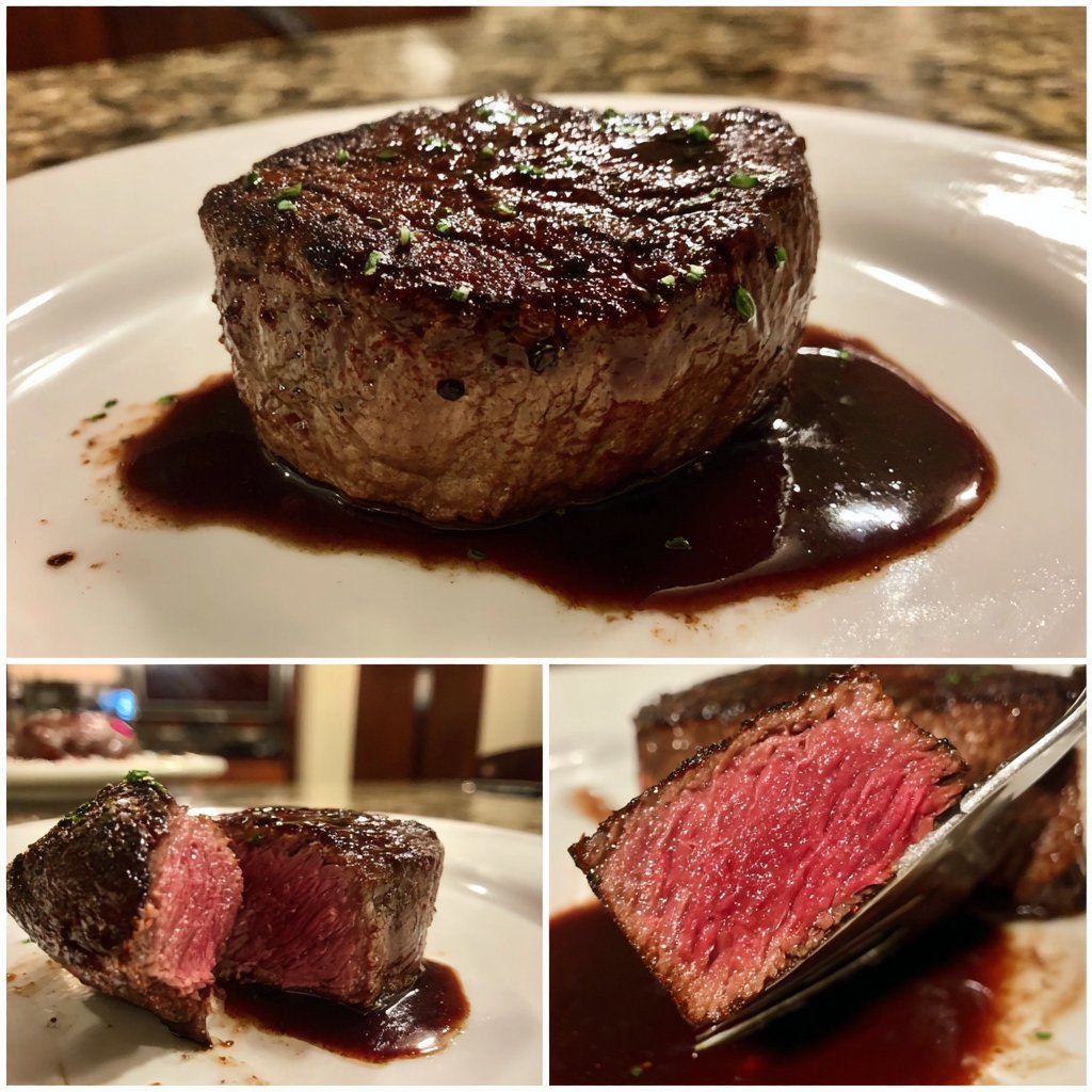 Pan Seared Filet Mignon