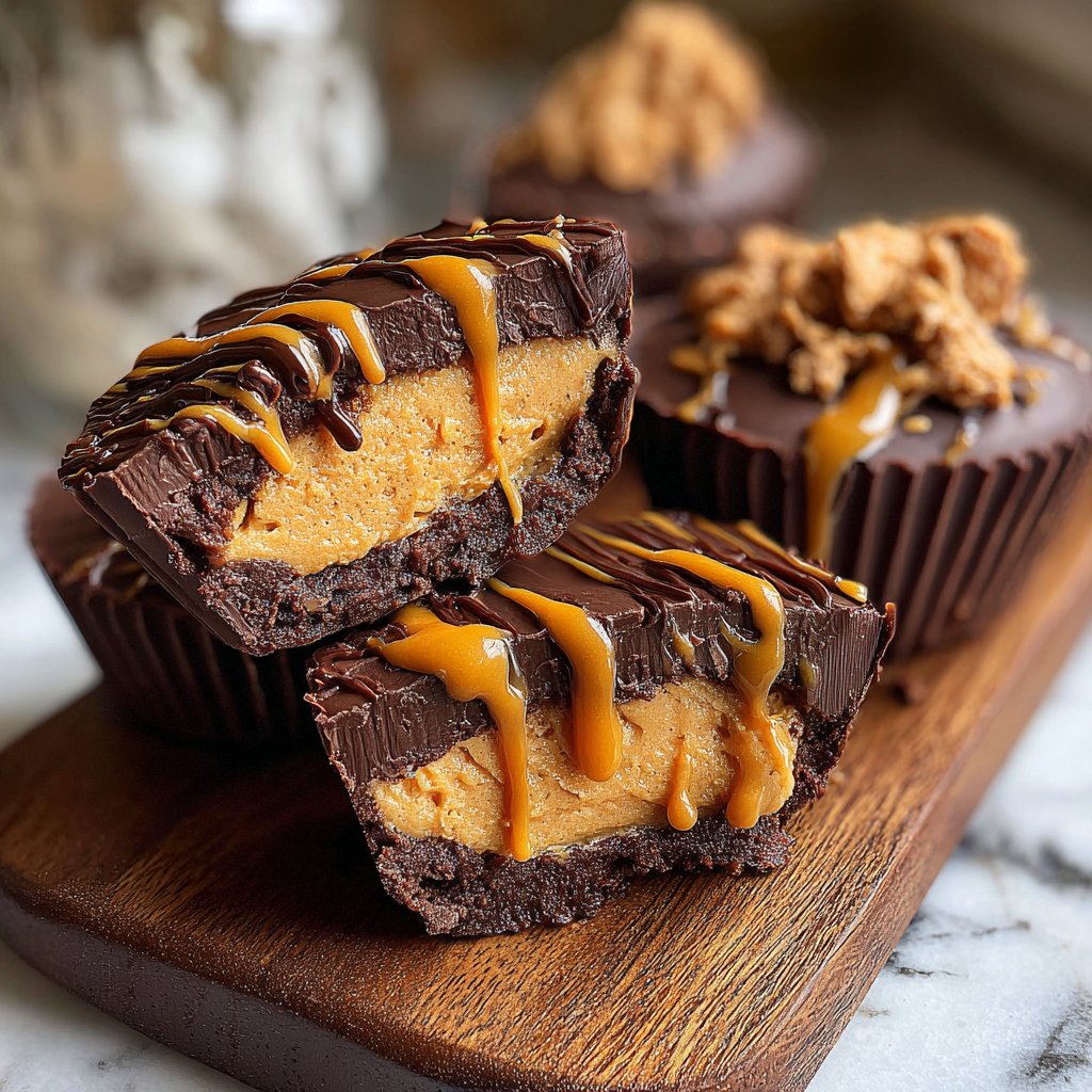 Homemade Reese’s Cups with Honey