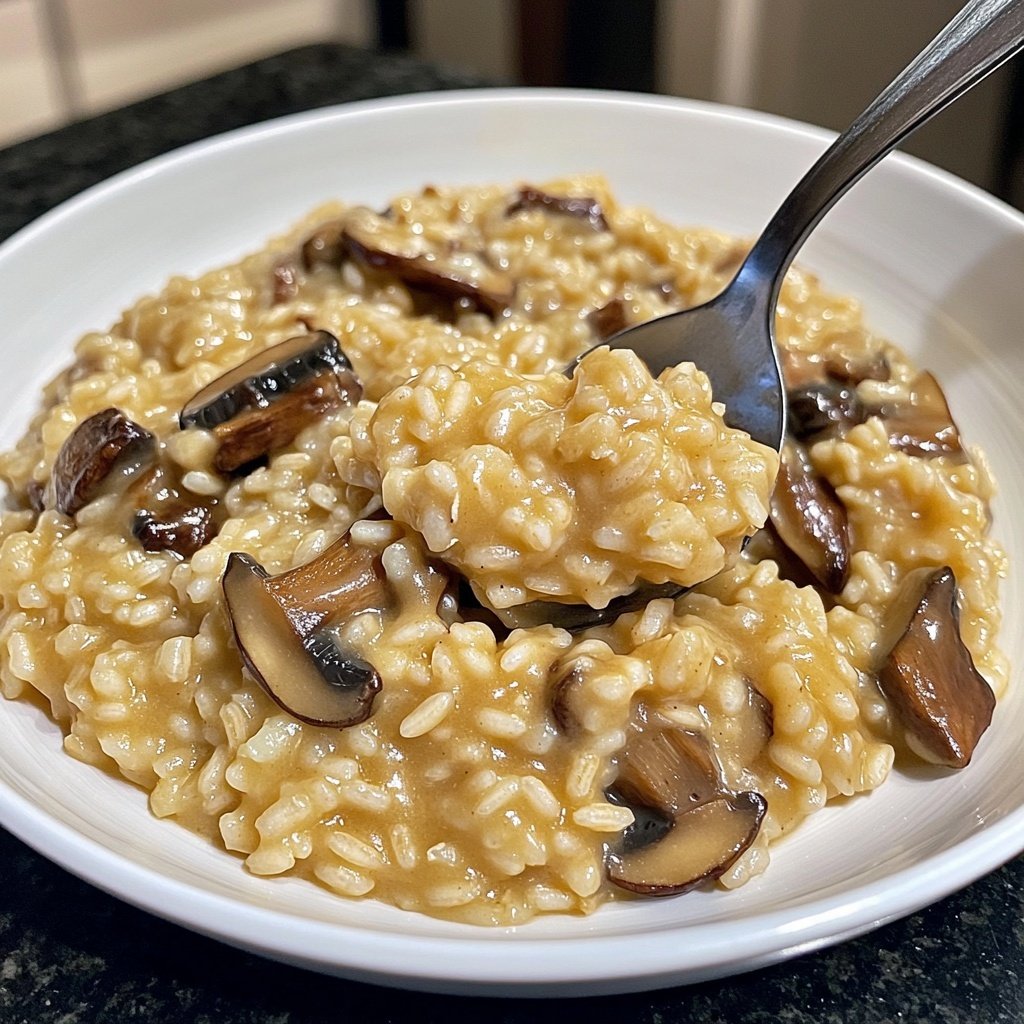 Romantic Mushroom Risotto