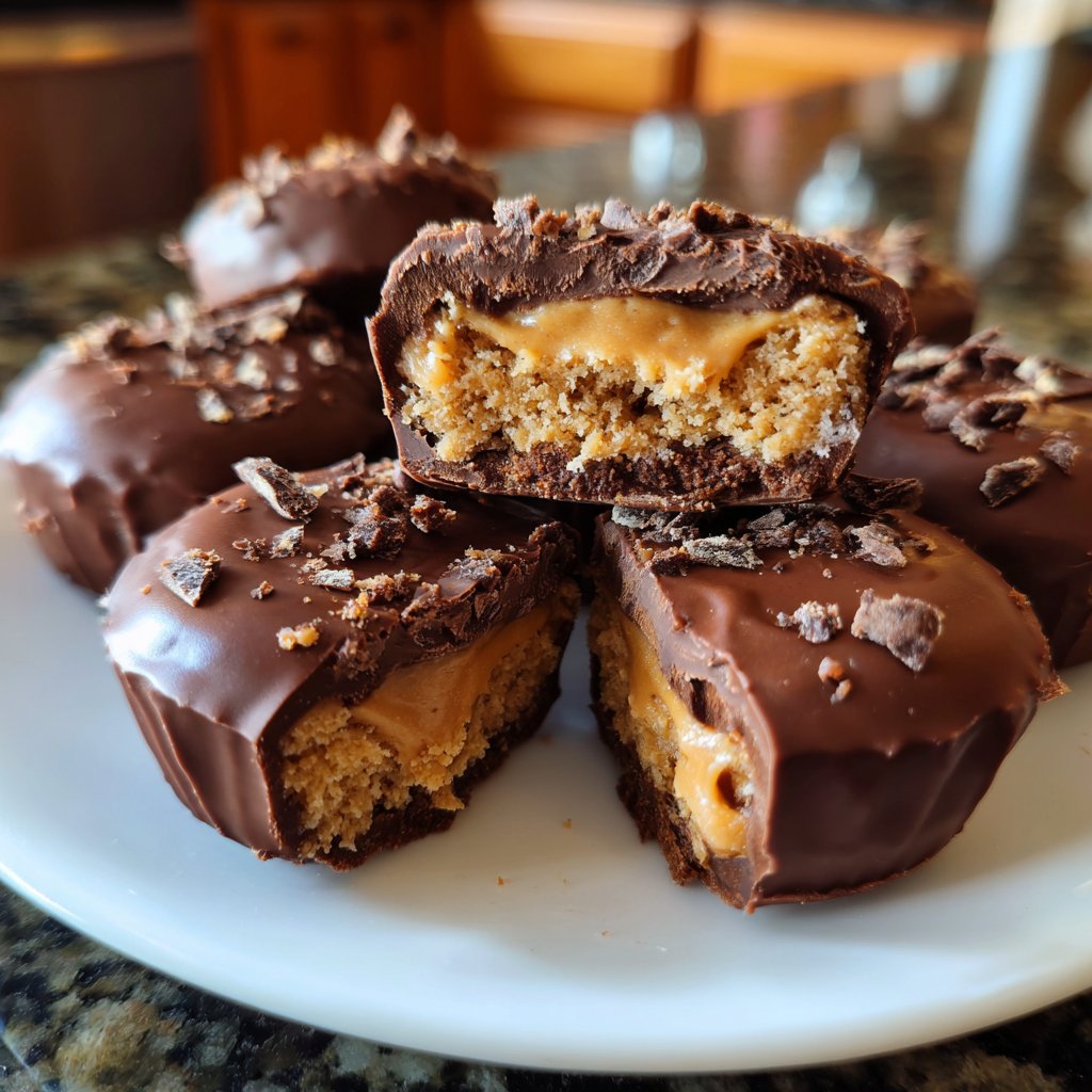 Homemade Reese’s Cups Mini Bites