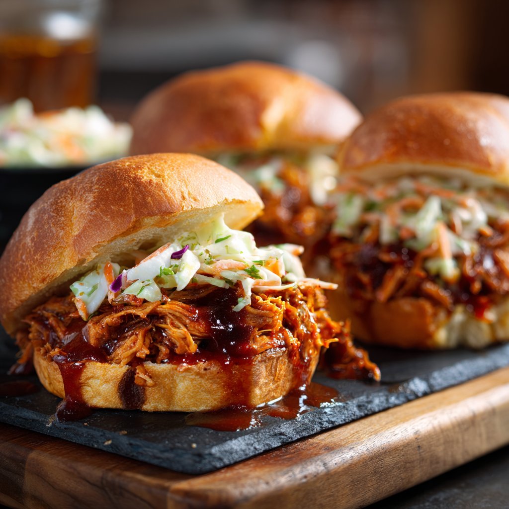 Easy BBQ Jackfruit Sliders