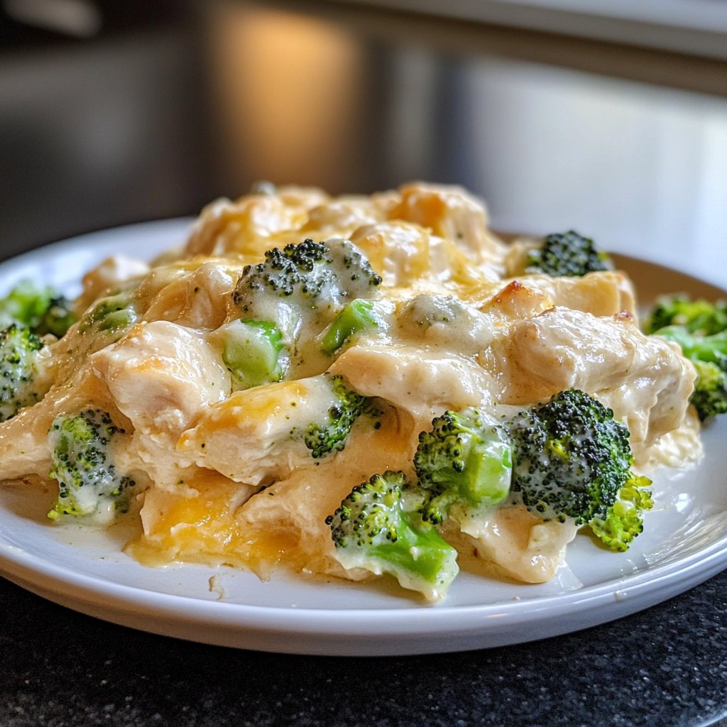 Healthy Creamy Chicken Casserole Recipe