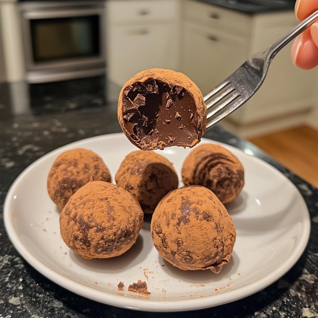 Festive Orange Chocolate Christmas Truffles
