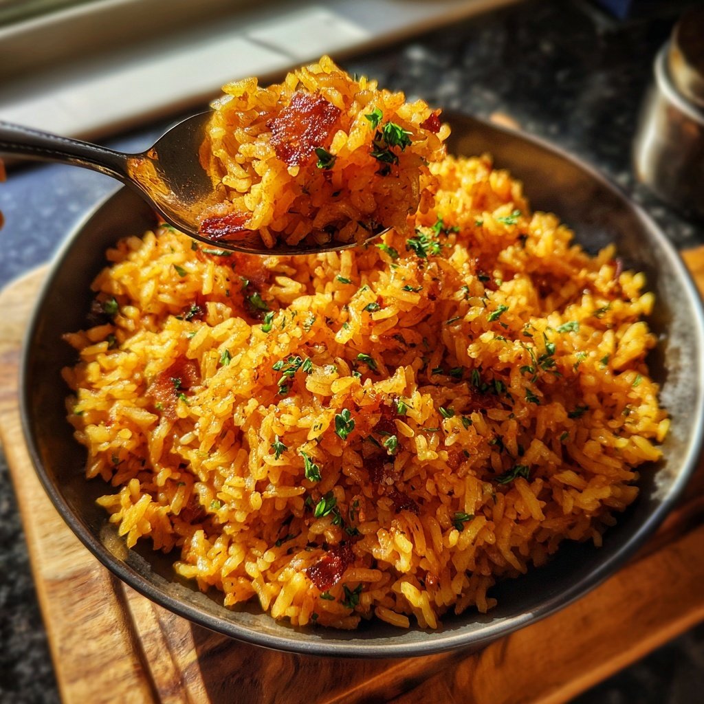 Smoky Paprika Sweet Potato Rice