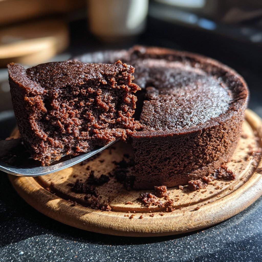 Chocolate Olive Oil Snack Cake