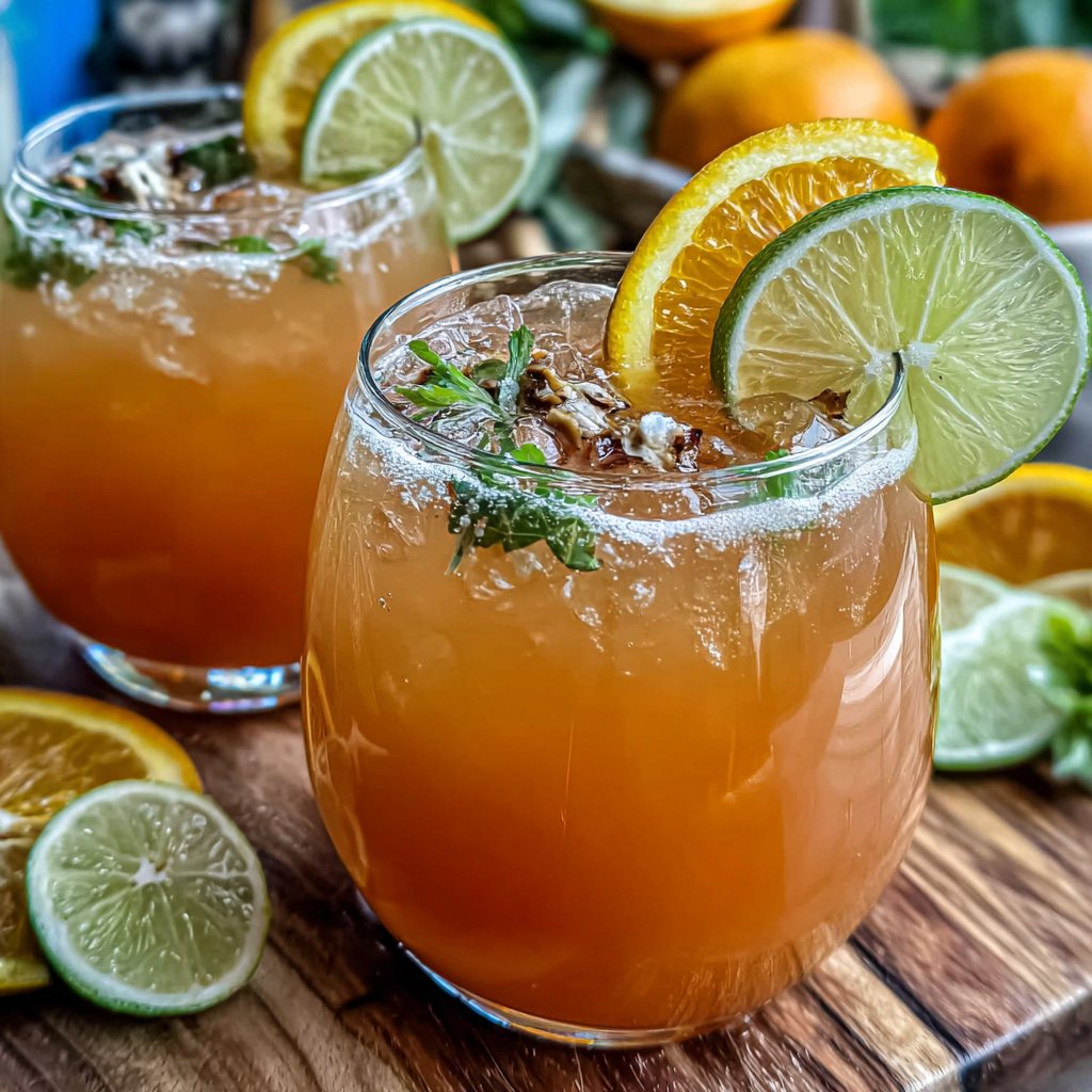 Spring Drinks With Fresh Citrus