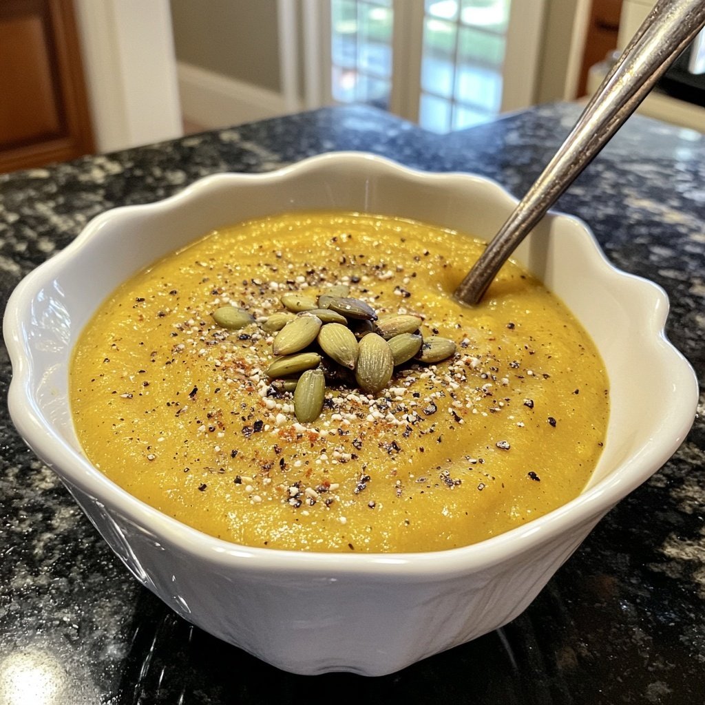 Roasted Acorn Squash Soup