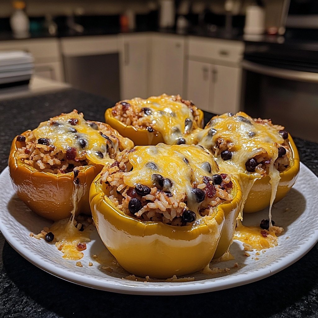 Easy Stuffed Bell Peppers Recipe