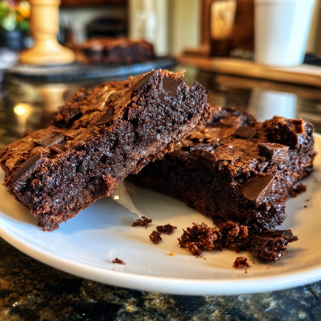 Sourdough Discard Brownies One Bowl