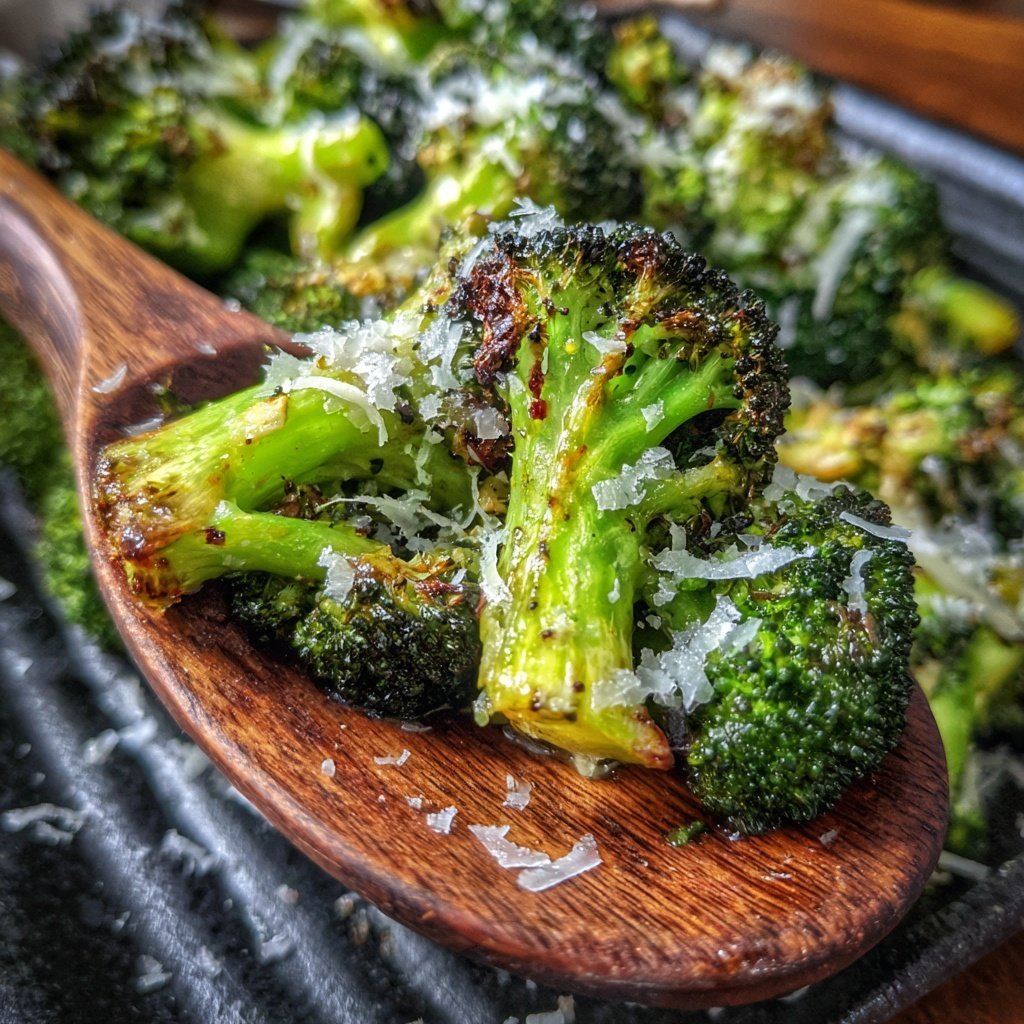 Roasted Broccoli With Parmesan