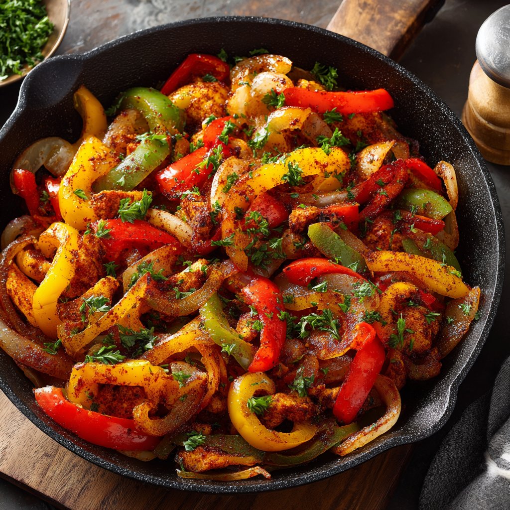 Smoky Paprika Veggie Skillet